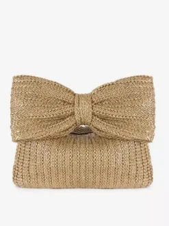Bow Straw Clutch Bag Vacation Small Bag For Women 2026