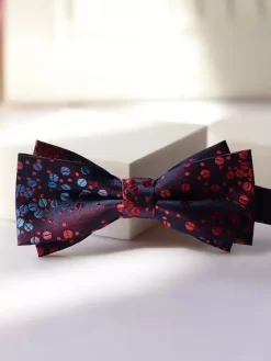 Bow Tie For Men Groom and Groomsmen Wedding Suit Shirt Bow Tie Dress Accessories