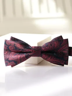 Bow Tie For Men Groom and Groomsmen Wedding Suit Shirt Bow Tie Dress Accessories