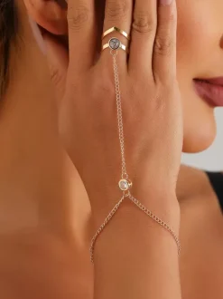 Bracelet Rhinestone Simple Chic Versatile Bracelets