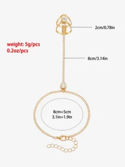Bracelet Rhinestone Simple Chic Versatile Bracelets