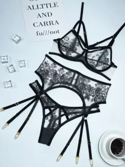 Bra For Woman Black Lace Bras Lingerie
