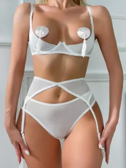 Bras Lingerie Pink Lace Women Bra