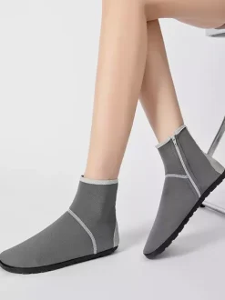 Breathable Zip-up Beach Socks With Non-slip Outsole 2026