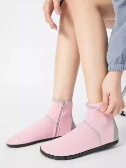 Breathable Zip-up Beach Socks With Non-slip Outsole 2026