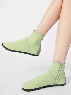 Breathable Zip-up Beach Socks With Non-slip Outsole 2026