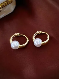 Bridal Earrings Cubic Zirconia Metal Pierced Wedding Jewelry