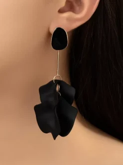 Bridal Earrings Non Stone Metal Pierced Bridal Jewelry