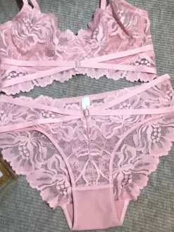 Bridal Lingerie Bra And Pantie Lace Underwear For Women