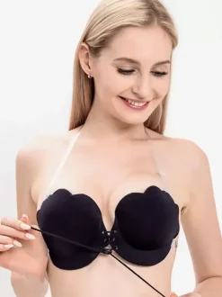 Bridal Lingerie Drawstring Pasties For Women Invisible Strapless Bra