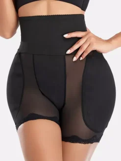 Bridal Lingerie High Waisted Lingerie Shapewear Black Tummy Control Slimming