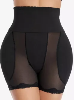 Bridal Lingerie High Waisted Lingerie Shapewear Black Tummy Control Slimming