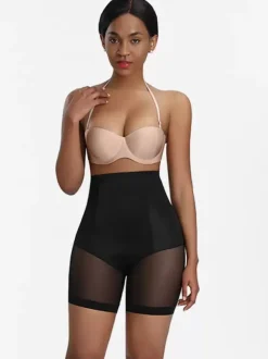 Bridal Lingerie Lingerie Shapewear Nude 1 Piece Sculpting Snatched Waist High Waisted