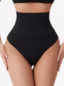Bridal Lingerie Lingerie Shapewear Black Postpartum Thong Bodysuit Seamless High-Waisted Shaper Tummy Control Butt Lift Plus Size Recovery Girdle