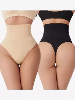Bridal Lingerie Lingerie Shapewear Black Postpartum Thong Bodysuit Seamless High-Waisted Shaper Tummy Control Butt Lift Plus Size Recovery Girdle