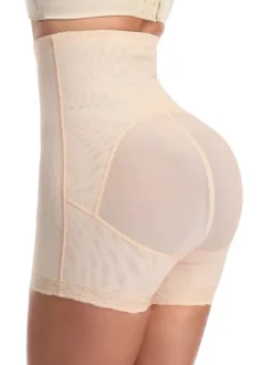 Bridal Lingerie Lingerie Shapewear Apricot 1 Piece Front Button