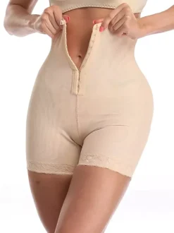 Bridal Lingerie Lingerie Shapewear Apricot 1 Piece Front Button
