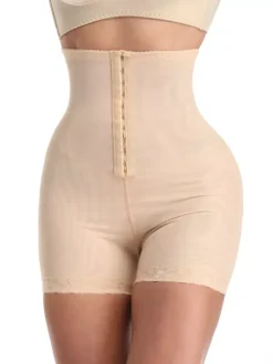 Bridal Lingerie Lingerie Shapewear Apricot 1 Piece Front Button