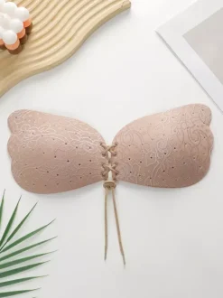 Bridal Lingerie Nipple Cover Push Up Women's Pasties Drawstring Sticky Self Adhesive Breast