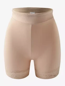 Bridal Lingerie Peach Shaping Butt Lifter Pants For Women High-Waisted Tummy Control Padded Hips Plus Size Breathable