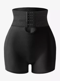 Bridal Lingerie Plus Size Adjustable Shaping Shorts For Women Hook & Eye Waist Removable Hip Pads Curvy Butt Lift