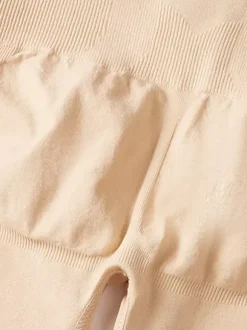 Bridal Lingerie Postpartum High-Waisted Shaping Shorts Plus Size Tummy Control Butt Lift Waist Cincher Girdle Square-Cut Legs