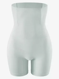 Bridal Lingerie Postpartum High-Waisted Shaping Shorts Plus Size Tummy Control Butt Lift Waist Cincher Girdle Square-Cut Legs