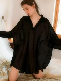 Bridal Lingerie Robes Chiffon Oversized Lingerie