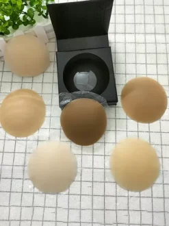 Bridal Lingerie Round Silicone Nipple Cover For All Breast Type