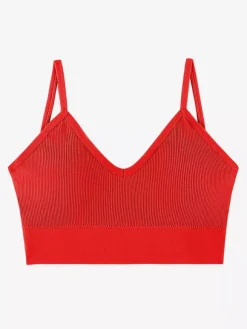 Bridal Lingerie Seamless Deep V Camisole Backless Tank Top Anti-Wardrobe Malfunction Strapless Plus Size Bra