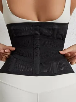Bridal Lingerie Unisex Waist Trainer Belt Workout Fitness Waist Cincher Back Support Corset For Running