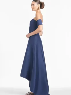 Bridal Mother Dress Designed Neckline Short Sleeves A-Line Pleated Floor-Length Guest Dresses For Wedding