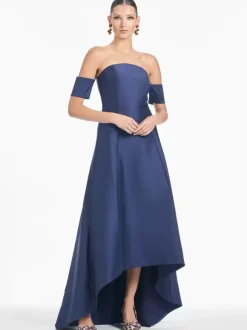 Bridal Mother Dress Designed Neckline Short Sleeves A-Line Pleated Floor-Length Guest Dresses For Wedding