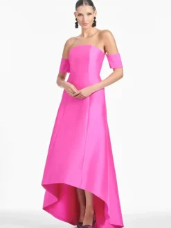 Bridal Mother Dress Designed Neckline Short Sleeves A-Line Pleated Floor-Length Guest Dresses For Wedding