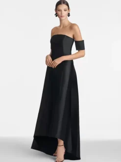 Bridal Mother Dress Designed Neckline Short Sleeves A-Line Pleated Floor-Length Guest Dresses For Wedding