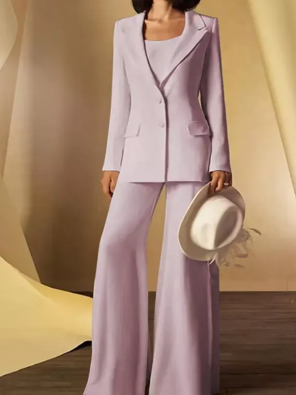 Bridal Mother Dress Jewel Neck Long Sleeves Sheath Buttons Floor-Length Guest Dresses For Wedding