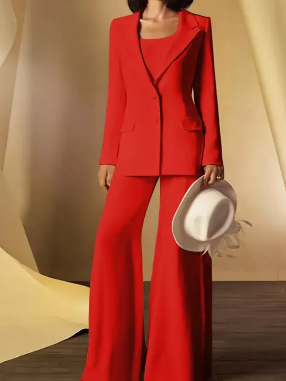 Bridal Mother Dress Jewel Neck Long Sleeves Sheath Buttons Floor-Length Guest Dresses For Wedding