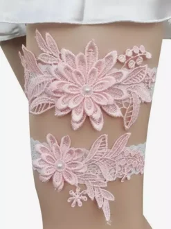Bridal Lingerie Accessories Party White Lace Garter For Women
