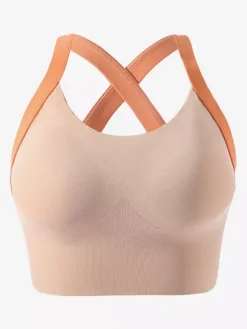 Bridal Lingerie Bustiers Lavender High-Impact Sports Bra For Women Wireless Maximum Support Racerback Running Yoga Top With Lift