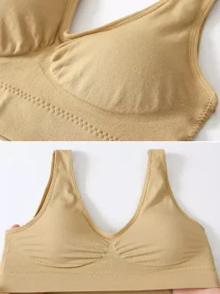 Bridal Lingerie Bustiers Plus Size Sports Bra For Women High-Impact Support Running Wireless Racerback Yoga Top With Lift
