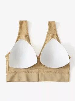 Bridal Lingerie Bustiers Plus Size Sports Bra For Women High-Impact Support Running Wireless Racerback Yoga Top With Lift