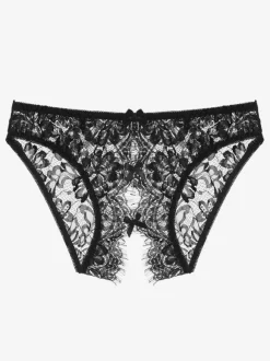 Bridal Lingerie Crotchless Lingerie Lingerie Panties White Lace Bows Indoor Crotchless Sexy Adult's Panties
