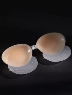 Bridal Lingerie Front Closure Strapless Push Up Pasties Silicone Breast Lift Tape with Side Wings