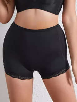 Bridal Lingerie Hip Pads Butt Pads Waist Cincher Slimming Belt For Women Breathable Tummy Control Girdle With Hollow-Out Design Postpartum Recovery Workout Support