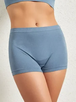 Bridal Lingerie INvisible Safety Shorts Seamless Anti-Slip Anti-Wardrobe Malfunction Wearable As Outerwear Lightweight Biker Shorts
