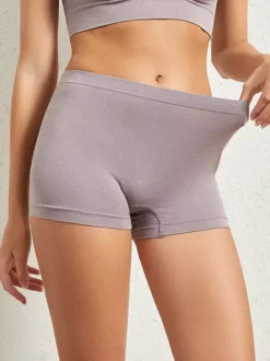 Bridal Lingerie INvisible Safety Shorts Seamless Anti-Slip Anti-Wardrobe Malfunction Wearable As Outerwear Lightweight Biker Shorts