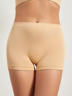 Bridal Lingerie INvisible Safety Shorts Seamless Anti-Slip Anti-Wardrobe Malfunction Wearable As Outerwear Lightweight Biker Shorts