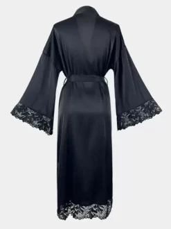Bridal Lingerie Lace Silk Robes Oversized Lingerie Sleep Gown