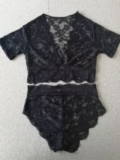 Bridal Lingerie Lingerie Bras Panty White Lace 2-Piece Set Sexy Lingerie Outfit