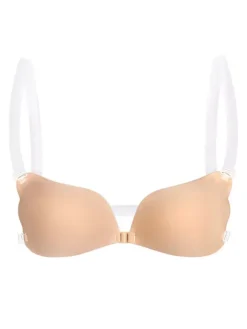 Bridal Lingerie Lingerie Bras Women Nude Underwear Front Closure Convertible Strapless Bra Invisible Nude